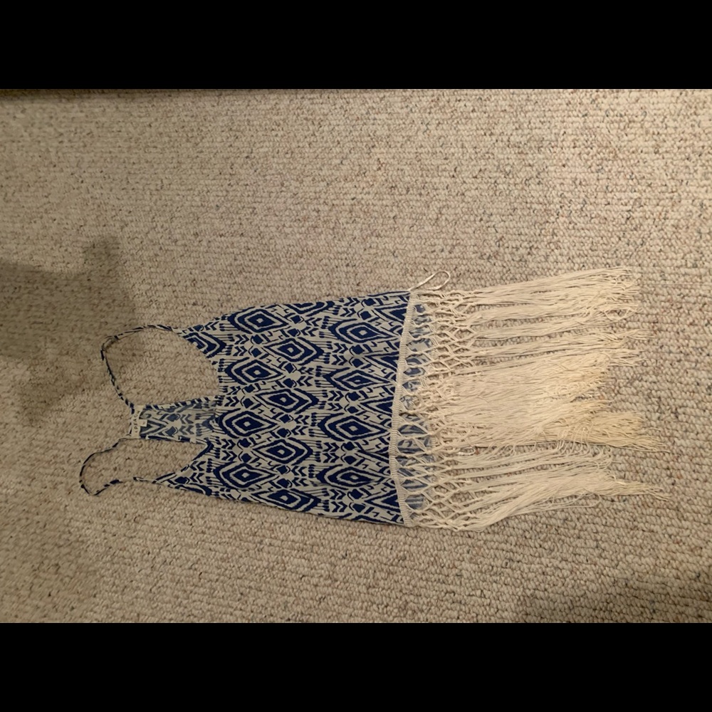 Women’s tank with fringe